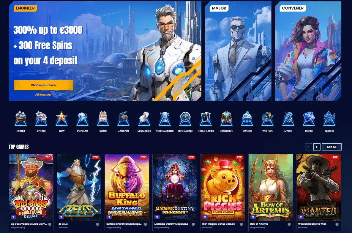 argent réel trinocasino